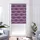 Doppelrollo Welle 55 x 200 cm Bordeaux