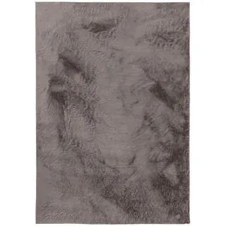benuta Kunstfellteppich, Grau 200x290 cm pflegeleicht, Teppiche - Böden, Teppiche, Fellteppiche