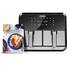 Princess 182074 Double Basket Doppel-Heißluftfritteuse (01.182074.01.001)