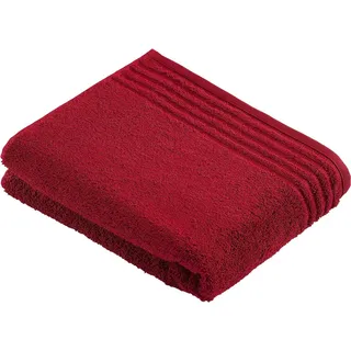 Vienna Style Supersoft Badetuch 100 x 150 cm rubin