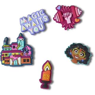 Crocs Disney-Anhänger im Multipack – Mickey Mouse- und Minnie Mouse-Schuh-Anhänger, 5 Pack