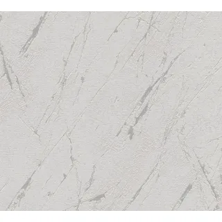 A.S. Création Vliestapete mit Marmoroptik Grau 10,05 m x 0,53 m