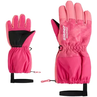 Ziener LEVIO-Z Skihandschuhe Tie Dye Pop Pink 3,5