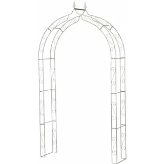 Siena Garden Rosenbogen 140 x 40 x 252 cm Silber