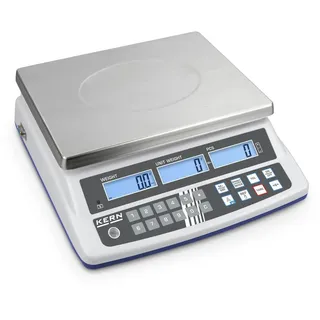 Kern CPE 30K-3 Zählwaage Waage Zählfunktion 30kg / Auflösung 5 g | Wägeplattform-BxT 340 x 320 mm, Wägebereich max 30 kg