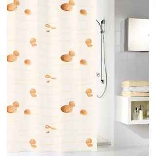 Kleine Wolke Duschvorhang »Miami« Breite 120 cm, beige
