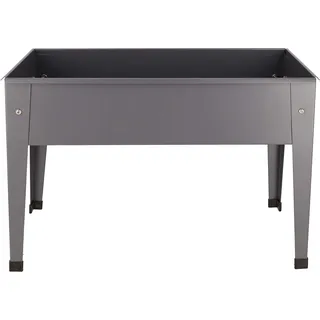 Esschert Design Kinderhochbeet Metall 45 x 45 x 45 cm Anthrazit