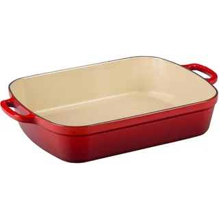 Le Creuset Bratreine Gusseisen, 6,6L kirschrot