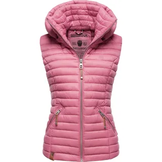 Steppweste NAVAHOO "Steppweste Shadaa", Damen, Gr. XS, lila (himbeere), Obermaterial: 100% Nylon NY.  Futter: 100% Polyester PES. 100% Polyester PES., Westen Steppweste