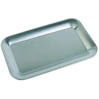 APS Tablett KAFFEEHAUS, silber rechteckig 21,1 x 13 cm