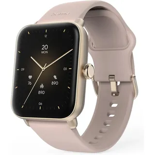 Hama 6010 BT 40 mm Edelstahlgehäuse roségold Silikonarmband roségold One Size
