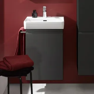 Laufen Waschtischunterschrank 1 Tür 41,5 x 58 x 32 cm Grau