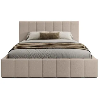 FEDVE Polsterbett Doppelbett Handorf Bett Bettkasten cm Schlafzimmer Betten, Polsterbetten