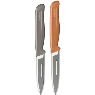 Zyliss Gemüsemesser Messerset 2-tlg. Silber/Bronze