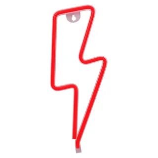 Forever Light RTV100213, Leichte Dekorationsfigur, Rot, Kunststoff, Ambiente, Kinderzimmer, Wohnzimmer, Restaurant, IP20 - Rot