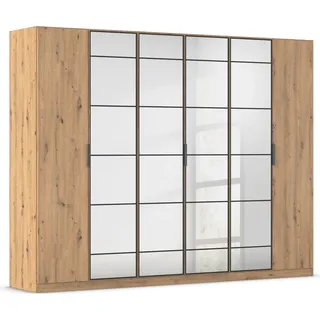 Rauch Drehtürenschrank ACERO 271 x 210 x 54 cm Beige/Braun