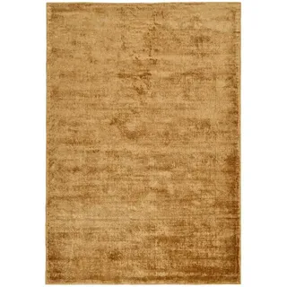 Tom Tailor Shine uni Handwebteppich 300 x 400 cm Ocher