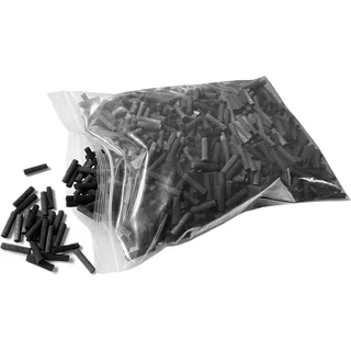 Schwarze Holzstäbchen (1800 Stück), 550 Gramm