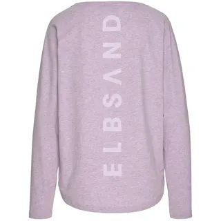ELBSAND Longsleeve Damen lila meliert Gr.S (36)