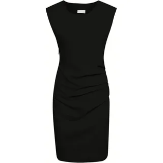 Kaffe Cocktailkleid Schwarz XL