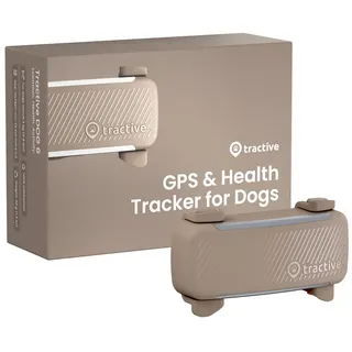 tractive Gps-Lokalisierer Beige/Braun One Size