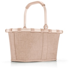 Bild von carrybag XS twist coffee – Stabiler Einkaufskorb mit praktischer Innentasche – Elegantes und wasserabweisendes Design