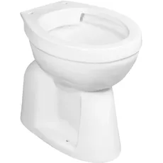CORNAT Tiefspül-WC, Tiefspül-WC, spülrandlos, weiß