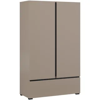 OTTO home Drehtürenschrank Cross 89 x 150 x 40 cm Braun