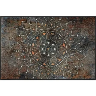 Wash+Dry Fußmatte waschbar Madhana 60 x 85 cm Fußabtreter, Schmutzfangmatte, rutschfest, Sauberläufer, innen, außen, Flur Läufer