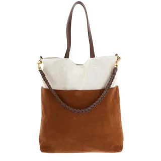 Ted Baker Damen S283962tano/S Große Eimertasche mit gewebtem Griff, hautfarben