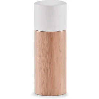 Pfefferstreuer aus Kautschuk-Holz, Ø 5 x 15 cm, ZELLER - ZELLER - Weiß