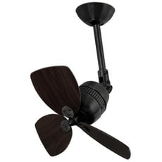 Bild Vedra Deckenventilator schwarz/walnuss