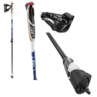 Leki Smart Supreme 110-130 cm schwarz-blau