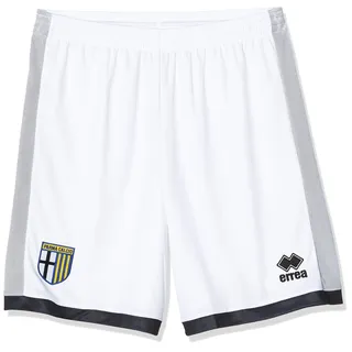 Errea - Parma Fußball 1^19/20, Sporthose für Herren M Weiss SCHWARZ
