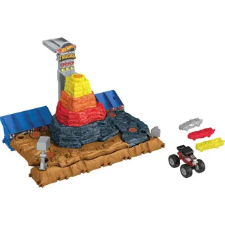 HOT WHEELS Monster Trucks Arena Smashers Bone Shaker's Ultimate Crush Yard