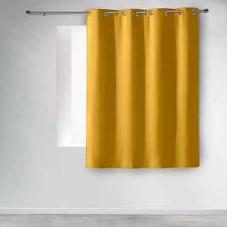 Douceur d'Intérieur Vorhang, Polyester, Honig, 135L X 180H cm (1 Panneaux)