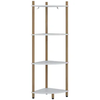 Vicco Eckregal 29 x 102,5 cm Weiß/Kiefer