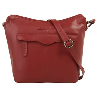 Bruno Banani Umhängetasche Leder Red