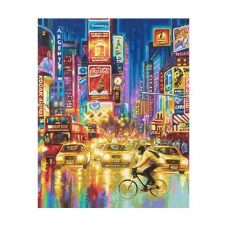 Schipper Arts & Crafts Malen nach Zahlen New York Times Square bei Nacht (609130815)