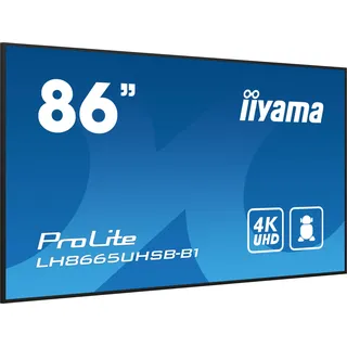 Iiyama ProLite LH8665UHSB-B1 86" schwarz