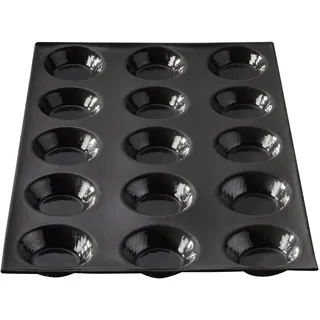 FLEXIPAN Törtchenform – 15 Kreationen – für perfekte individuelle Portionen – Dessert, Fingerfood, Kuchen, Mini-Quiche – Zubehör für Backofen, Gebäck, Küche – Weihnachten, Familienessen