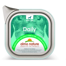almo nature Daily Nassfutter für Hunde mit Lamm und Kartoffeln Ohne Gluten 32er Pack (32x100 g)
