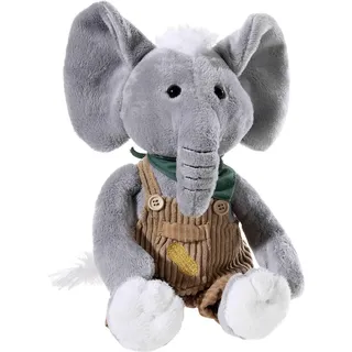 HEUNEC Latzhosen-Gang Elefant Eddie Erdnuss 0 cm Bunt