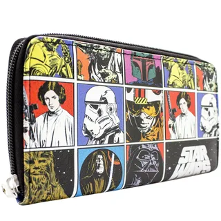 New Hope Star Wars Trilogie Portemonnaie Münztasche & Kartenhalter, Mehrfarbig