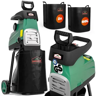 Gardebruk Häcksler 3100W 2x 60L