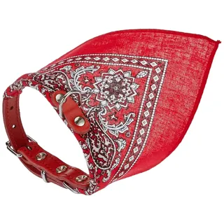 Nobby Halsband mit Tuch Rot 35 cm