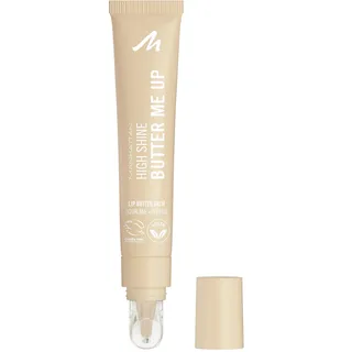 Manhattan High Shine Butter Me Up Lip Butter Balm, getönter, ultra-feuchtigkeitsspendender Lippenbalsam mit glossy Finish, vegane Formel, Vanilleduft, 15 ml, Fb. 000 Vanilla Frost