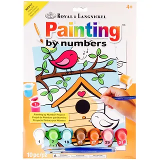 Royal & Langnickel MIS PRIMEROS PÁJAROS CANTANTES Pintar por números