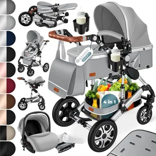 Loops 3 in 1 grau/silber