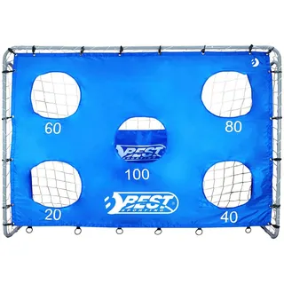 Best Sporting Fußballtor mit Torwand 5 Schusslöcher«, (Set), 240 x 170 cm blau